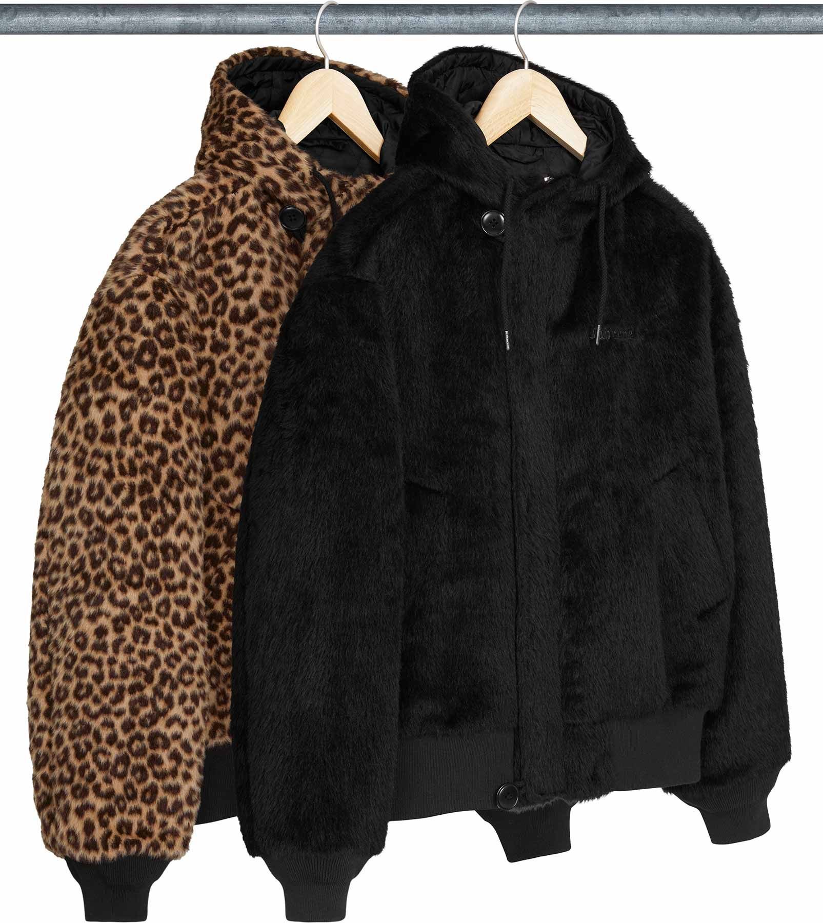 Supreme®/Alpha Industries® Wool Hooded Bomber Jacket view 8